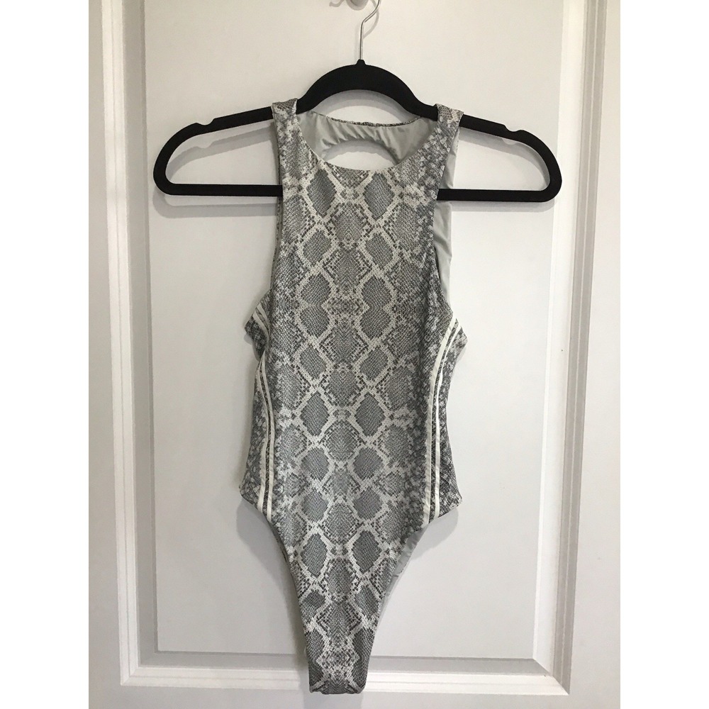Frankies Bikinis One Piece Swimsuit Womens S Blake Red Ribbed Cut Out Tie Front